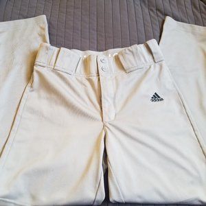 Adidas Boy's Phenom Baseball Pants-- Gray
